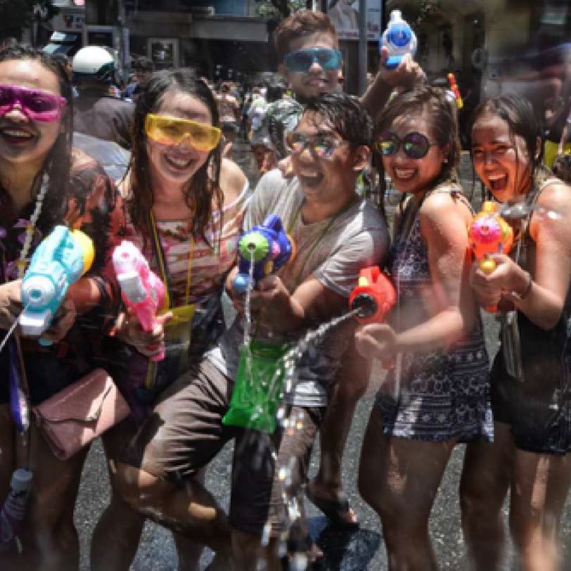 BANGKOK THAILAND SONGKRAN 2017